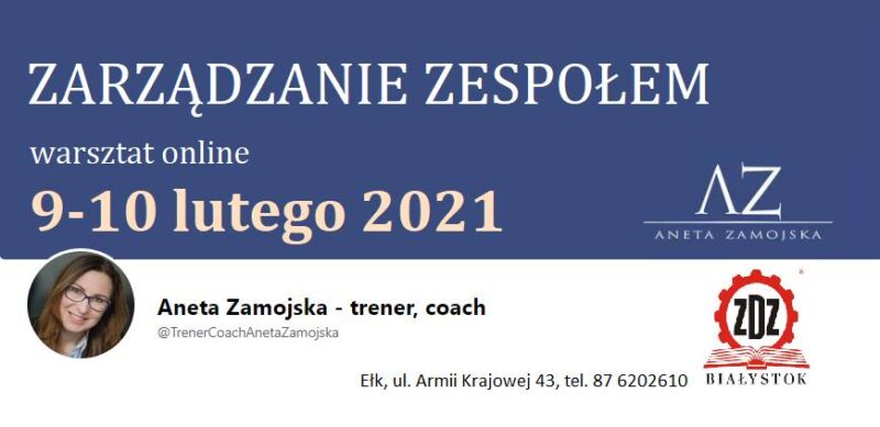 Szkolenie: Zarządzanie zespołem – szkolenie on-line